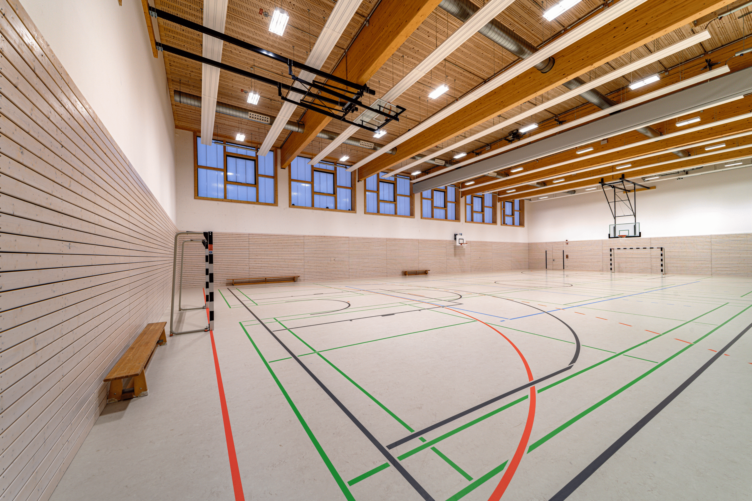 Complexe scolaire à Helmsange