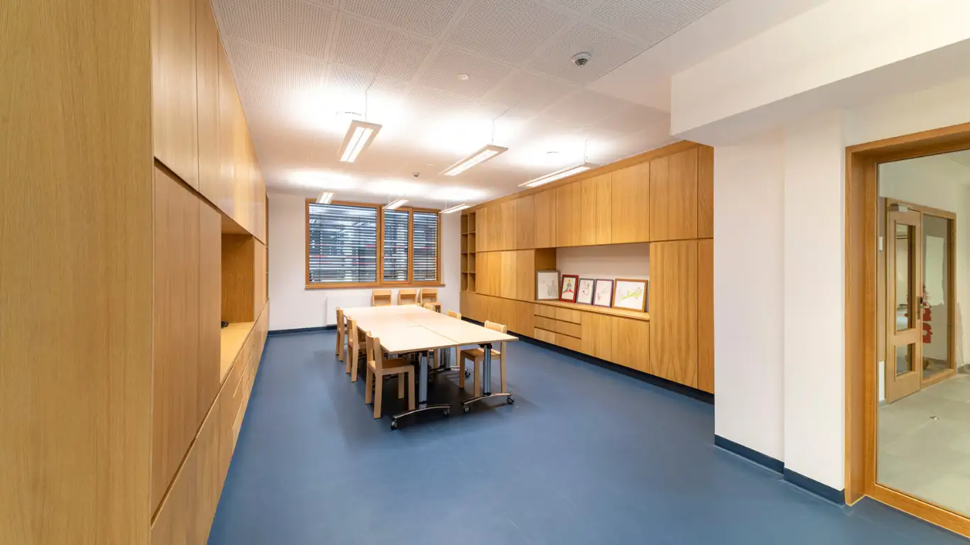 Complexe scolaire à Helmsange