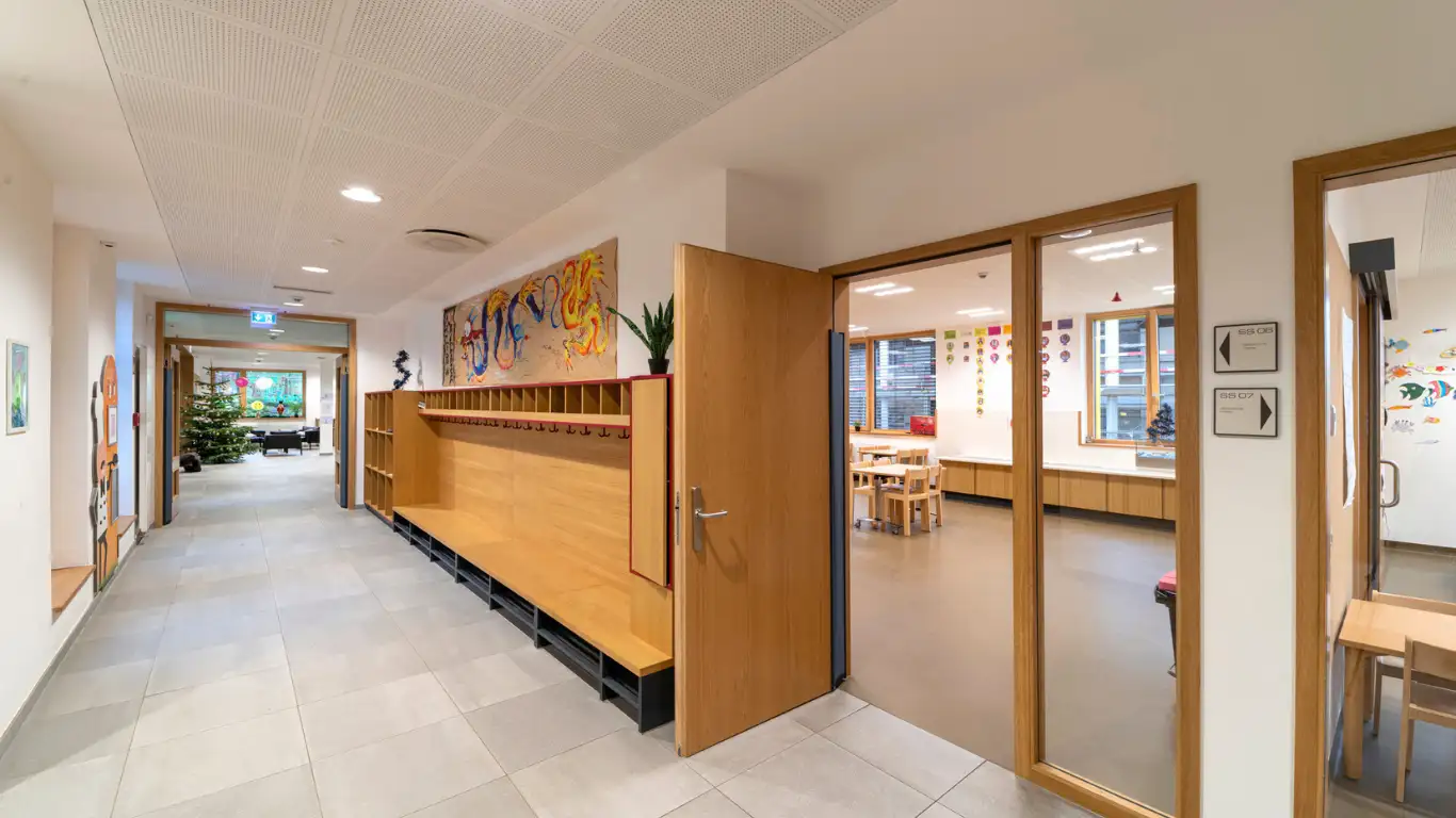 Complexe scolaire à Helmsange