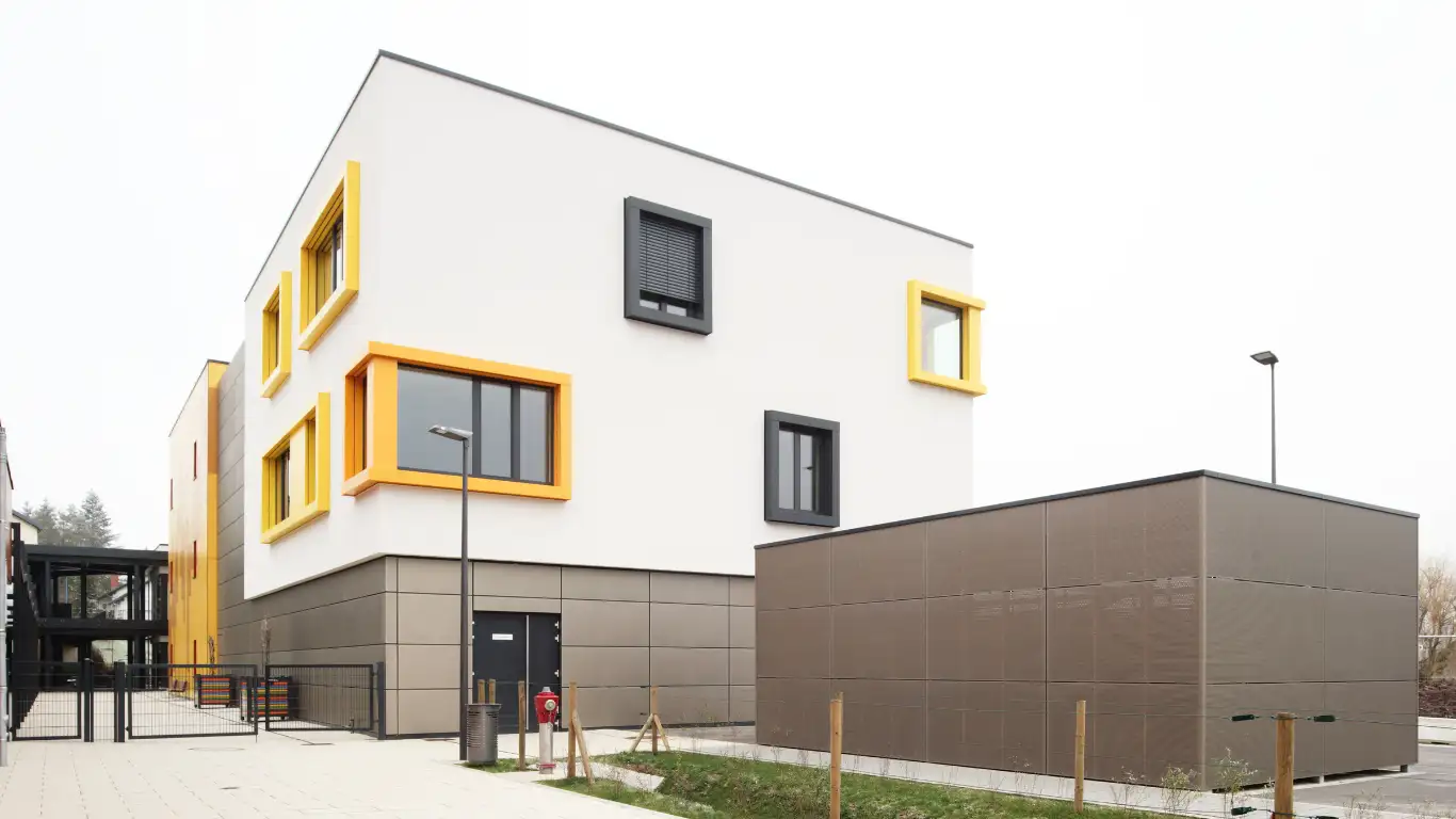 Complexe scolaire à Helmsange